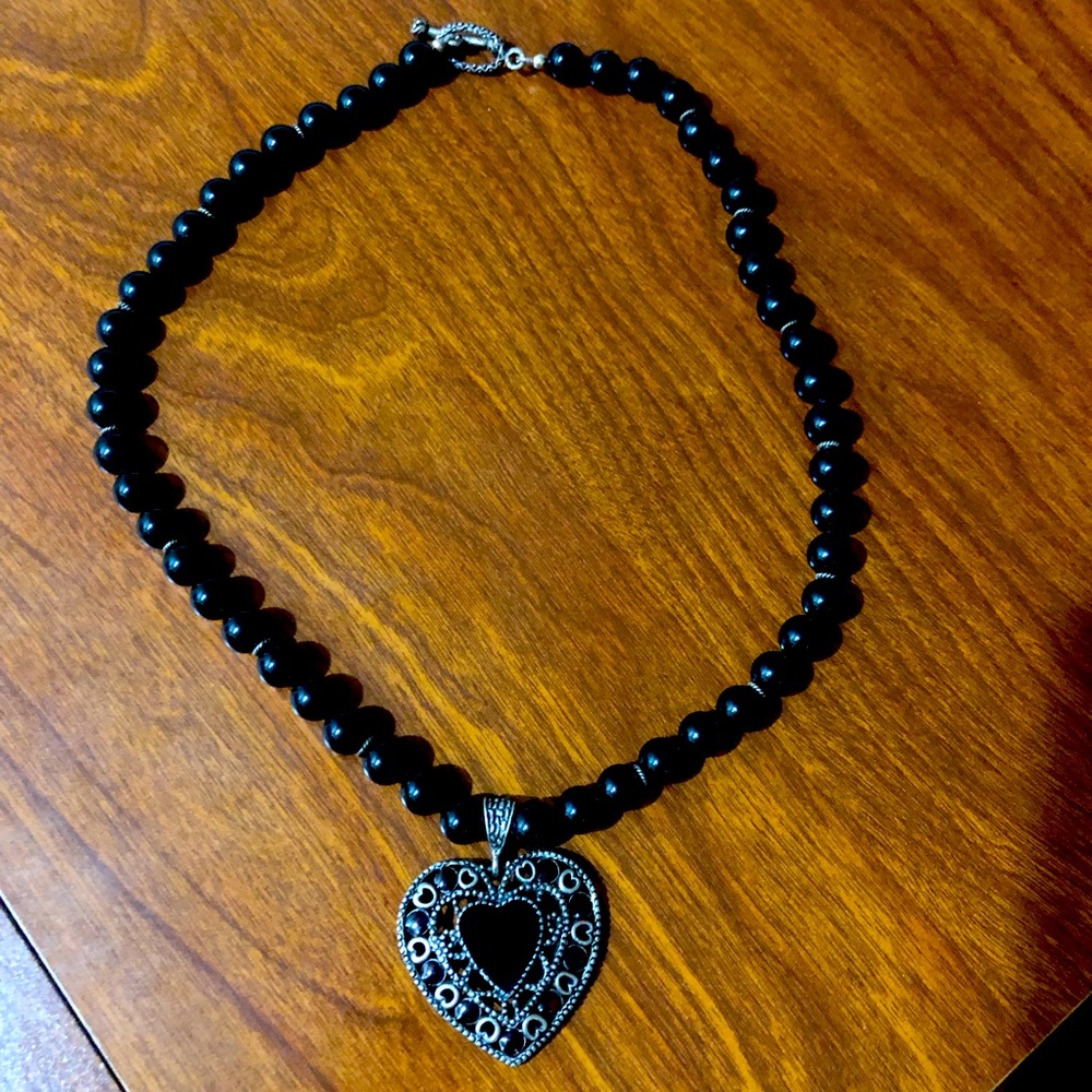 Heart Necklace 🖤.